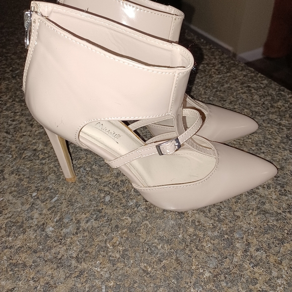 Beige Heels - Picture 2 of 4